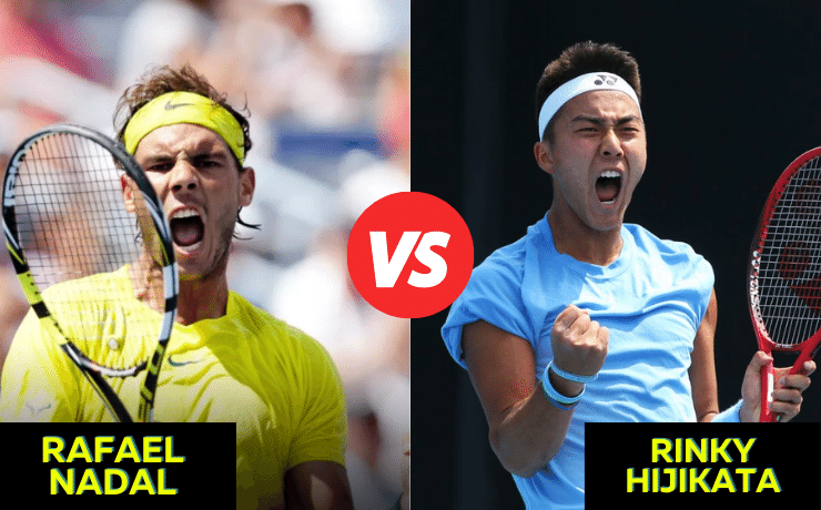 Nadal vs Hijikata